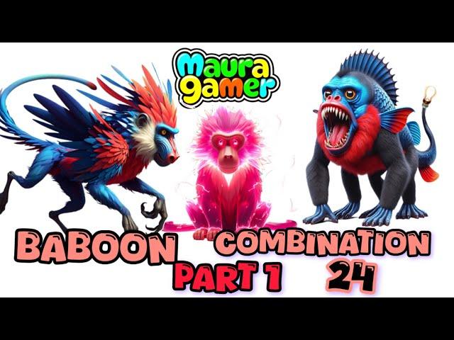 24 Babbon Combinations in Animash! | Part 1 @MauraGamer