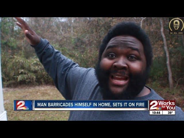 Hilarious Neighbors React To Man On Fire Incident