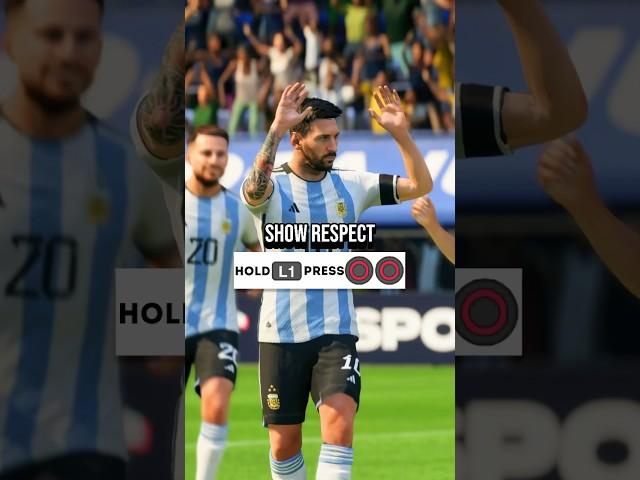 HOW TO DO RESPECTFUL CELEBRATIONS in EA FC 24