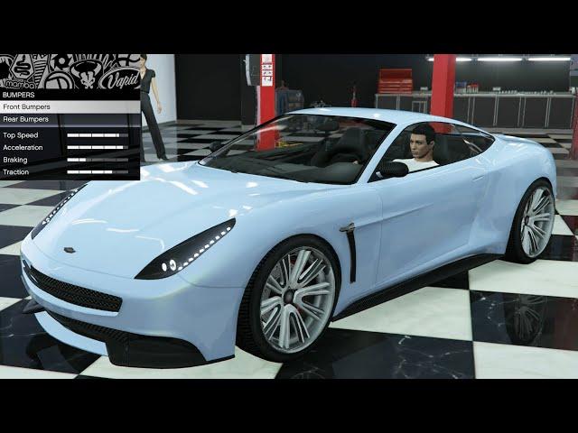 GTA 5 - Past DLC Vehicle Customization - Dewbauchee Massacro (Aston Martin Vanquish)