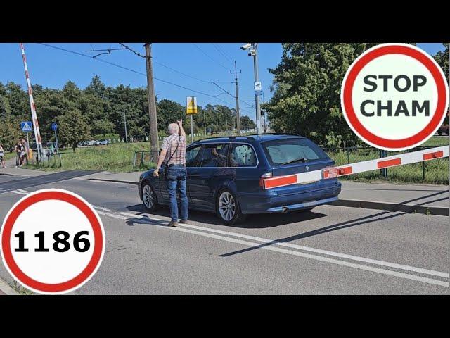 Stop Cham #1186 - Niebezpieczne i chamskie sytuacje na drogach