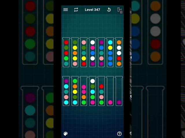 Ball sort puzzle level 347