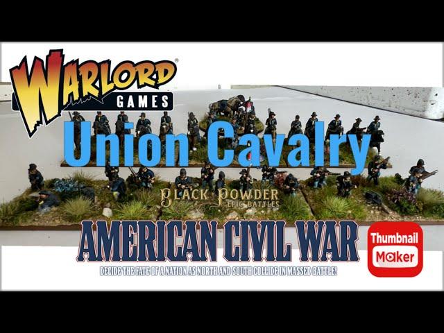 Warlord Games Epic Union Cavalry.