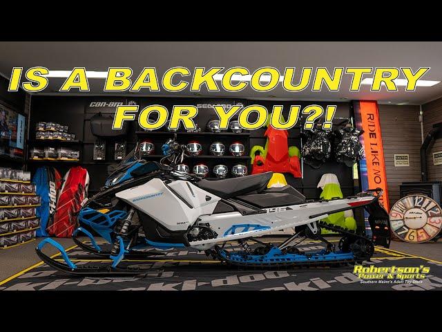 Is a Ski-Doo Backcountry Right for you?