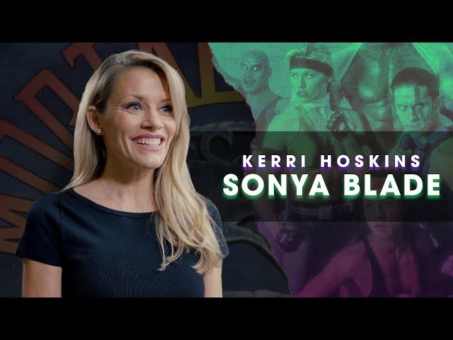 Kerri Hoskins is Sonya Blade