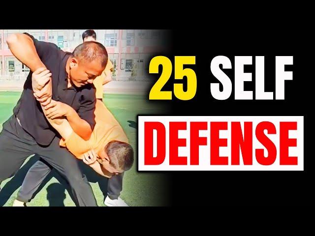 25 Self Defense Tutorials| How To Protect Yourself?!