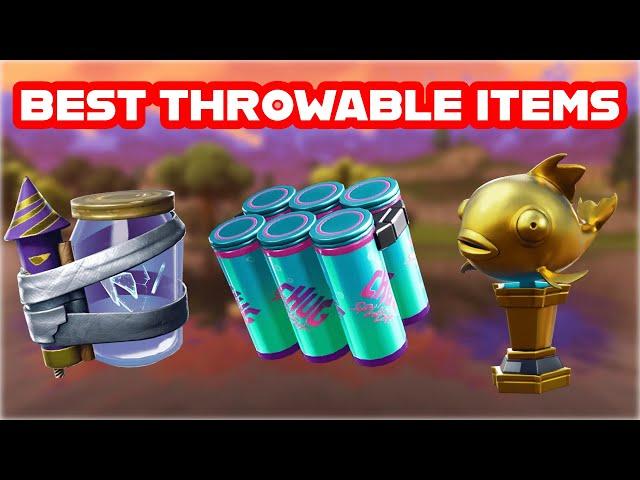 Revisiting Some of Fortnite's BEST THROWABLE ITEMS of ALL TIME...