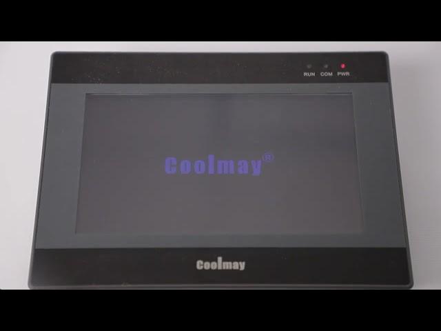 Coolmay 7 inch HMI touch panel PLC Interface cnc controller plc hmi