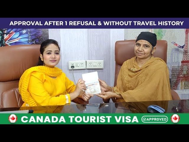 Narinder Kaur Got her Canada Tourist visa After 1 Refusal | Best immigration Services in Punjab