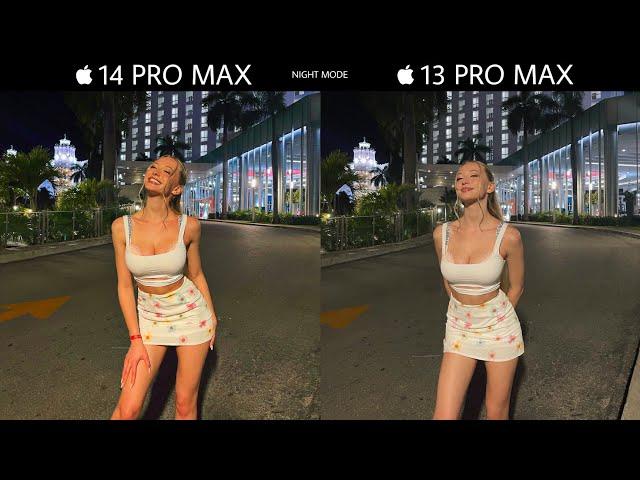 Iphone 14 Pro Max Vs Iphone 13 Pro Max | Night Mode | Camera Test