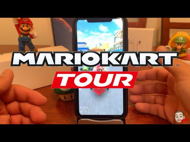 MARIO KART ON IOS! A FIRST LOOK AT MARIO KART TOUR! COMING TO IOS!