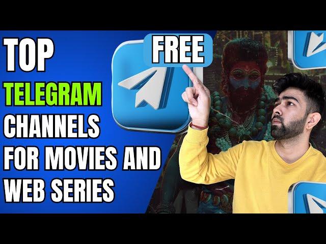 Top Telegram Channels for Movies and Web Series (FREE )