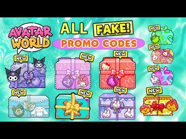 ALL NEW!! FAKE FREE PROMO CODE in AVATAR WORLD!  + SUPER SECRETS & HACKS