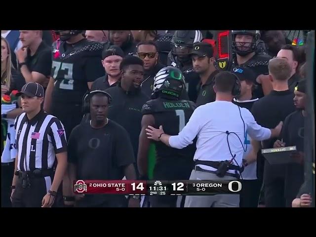 Denzel Burke Davison Igbinosun Vs Evan Stewart And The Oregon Ducks Offense.