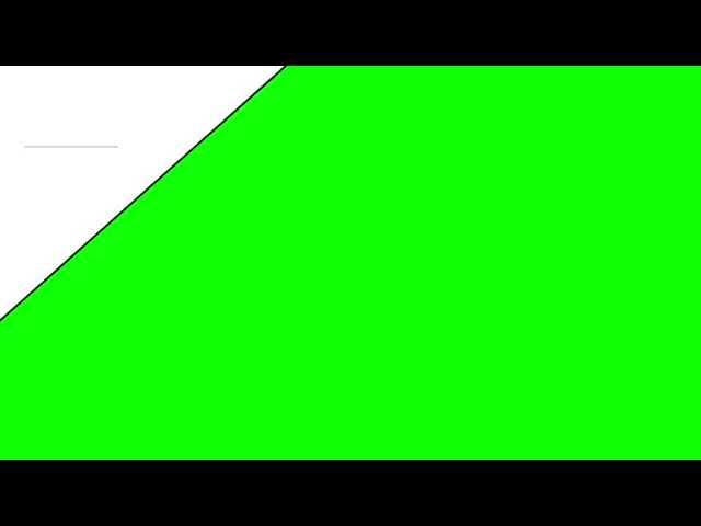 Triangle Text Green Screens