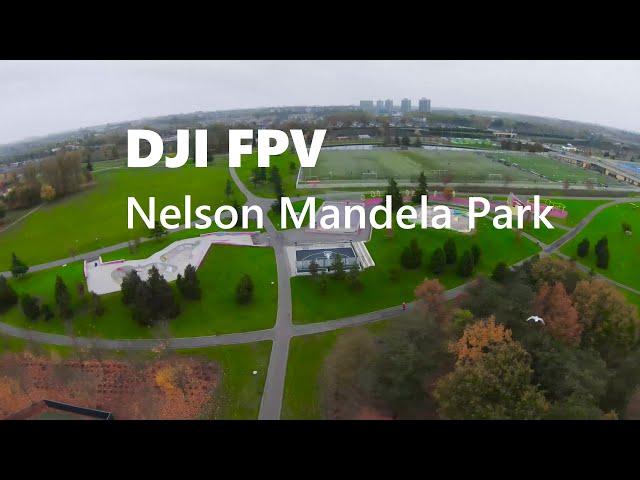 FPV Thrills: Exploring Nelson Mandela Park Like Never Before #fpvfreestyle #fpvcinematic #djifpv