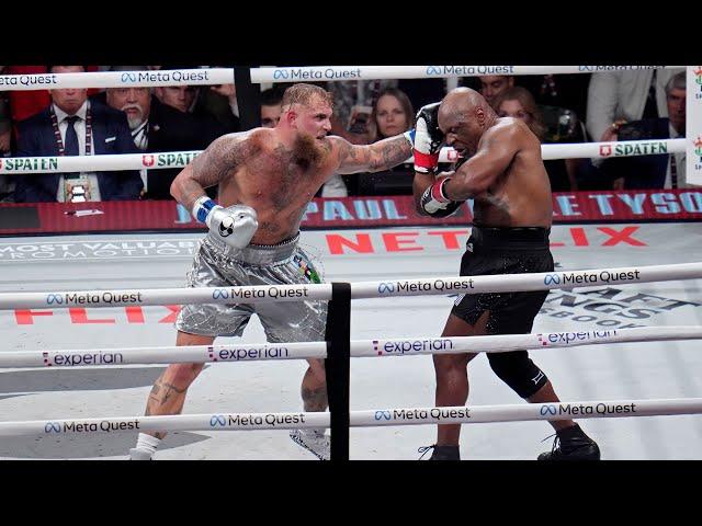 Jake Paul beats Mike Tyson in heavyweight boxing match | Tyson-Paul fight