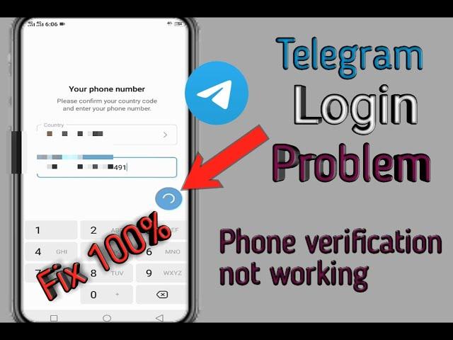 Telegram login problem | Telegram phone verification not working | Telegram loading problem