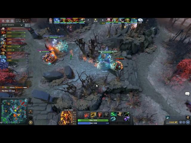 Ghostik kills zai! Team Empire vs Evil Geniuses at The International 2017 Dota 2 New Meta