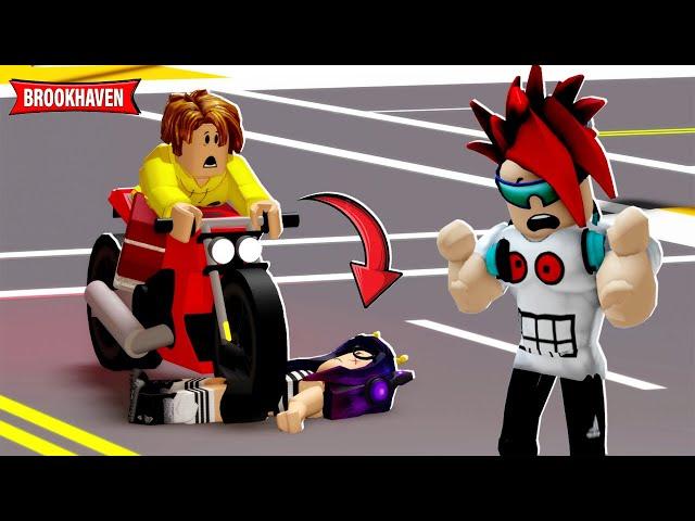 TUVE UN ACCIDENTE | ME ATROPELLARON en BROOKHAVEN | Kori Roblox