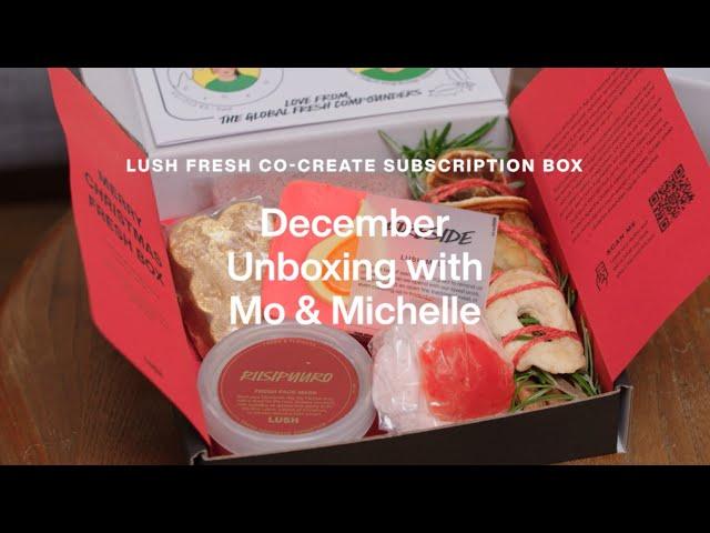 Lush Unboxing: December's Must-Have Cosmetics