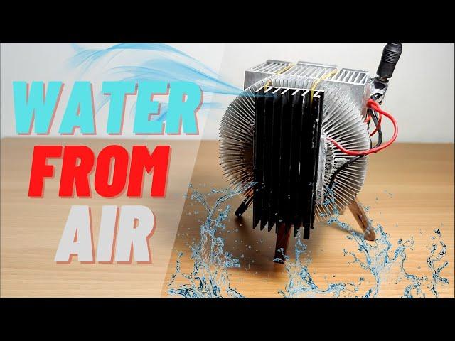 How to make water from air V2