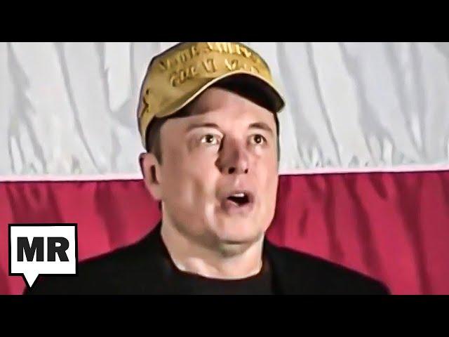 Elon's Dork MAGA Rally Gets AWKWARD