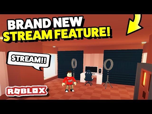 The New *INSANE* Stream Feature UPDATE has arrived!! in Youtube Life (Roblox)
