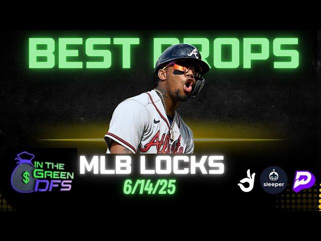 PRIZEPICKS MLB TODAY | BEST 5 BETS | SATURDAY 6/14/25 | BONUS MLB BET 