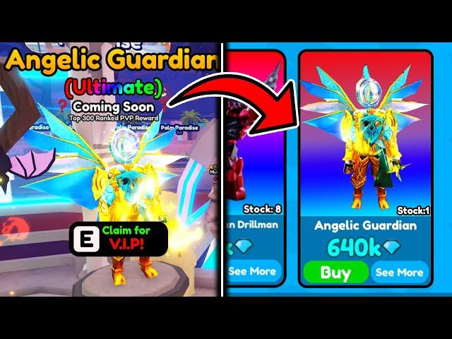 YES! I GOT NEW ULTIMATE  ANGELIC GUARDIAN ULTIMATE - Toilet Tower Defense