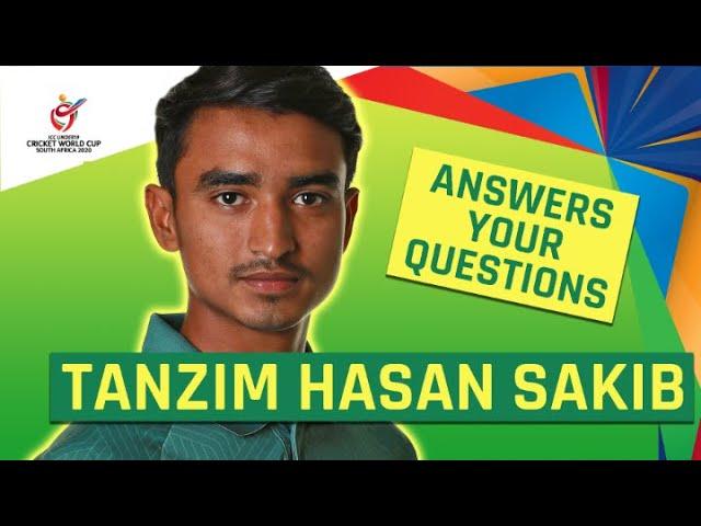 ICC U19 CWC: Tanzim Hasan Sakib answers your questions