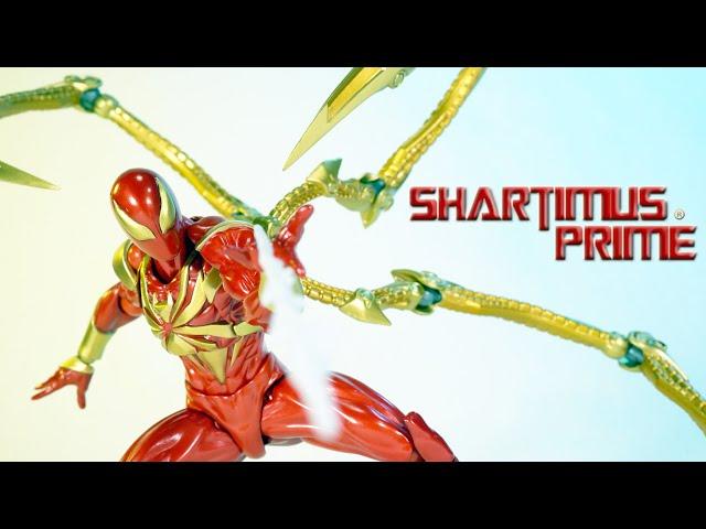 Amazing Yamaguchi Iron Spider Civil War Marvel Comics Revoltech Spider-Man Action Figure Review