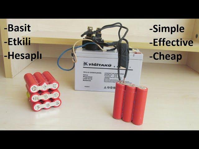 Basit Pil Punta Makinası Yapımı - DIY Battery Spot Welder