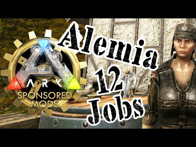 All Alemia Job Work Benches - Ark: Survival Evolved Sponsored Mod