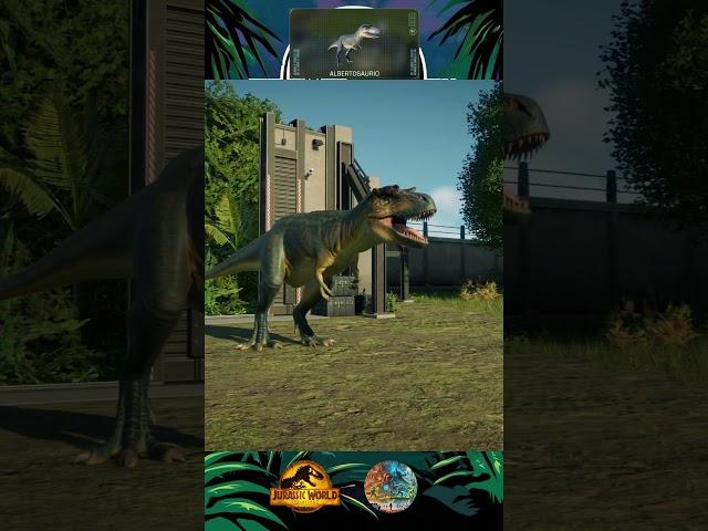 ALBERTOSAURIO/Albertosaurus #albertosaurus #jurassicworldevolution2 #dinosaur #dinosaurios #shorts