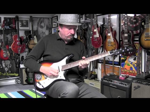 1967 Guyatone KG 35 Guitar Demo