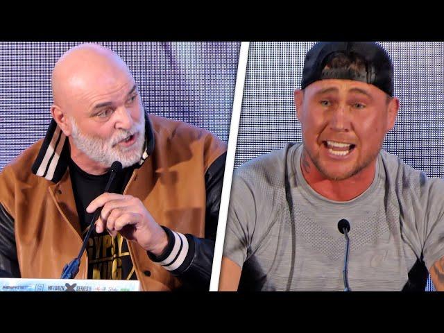 ABSOLUTE CHAOS! • Tommy Fury vs Darren Till | FULL PRESS CONFERENCE | Misfits Boxing