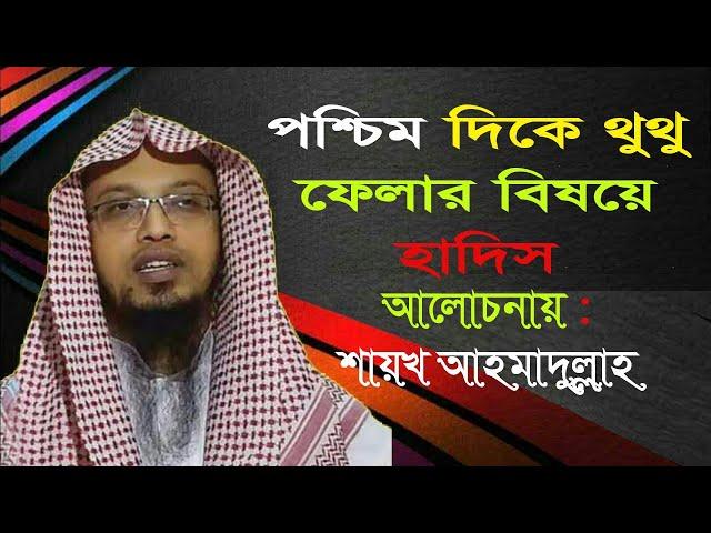 কিবলার দিকে মুখ করে থুথু ফেলা কি হারাম?? এই বিষয়টা প্রত্যেক মুসলমানের জানা উচিত ! শায়খ আহমাদুল্লাহ