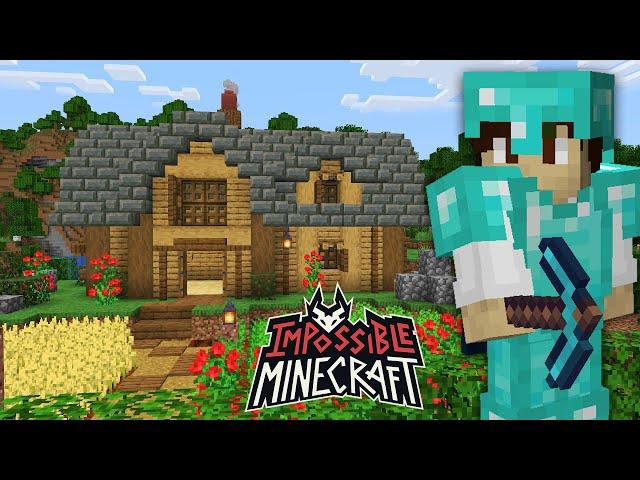 The Starter Base | Impossible Minecraft | Ep.2