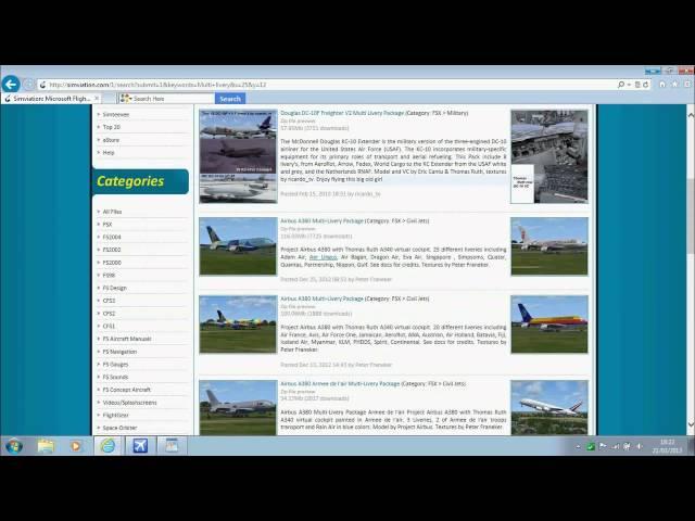 How to install Simviation Aicraft onto FSX (Windows 7)