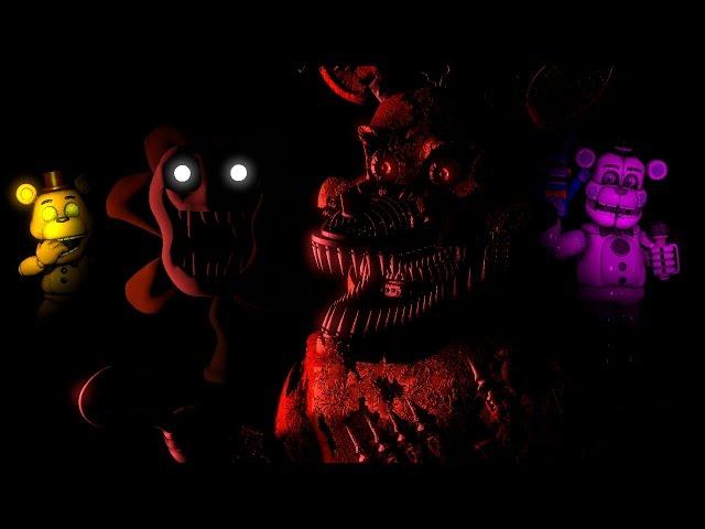 [FNAF & UNDERTALE SFM] When Flowy and Foxy meet (Hebrew)