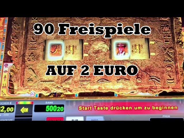 90 Freispiele auf 2€ Book of Ra Two Symbols Novoline Spielothek Geht ab 