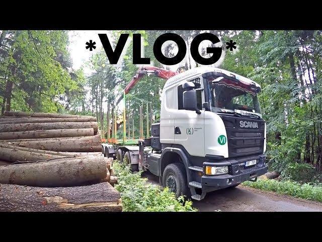 *Holbra VLOG* #33 S kladovkou v lese -  Scania G490