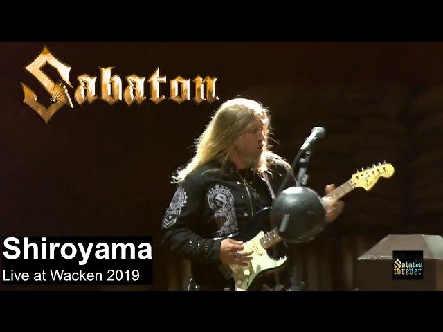 Sabaton - Shiroyama live at Wacken Open Air 2019