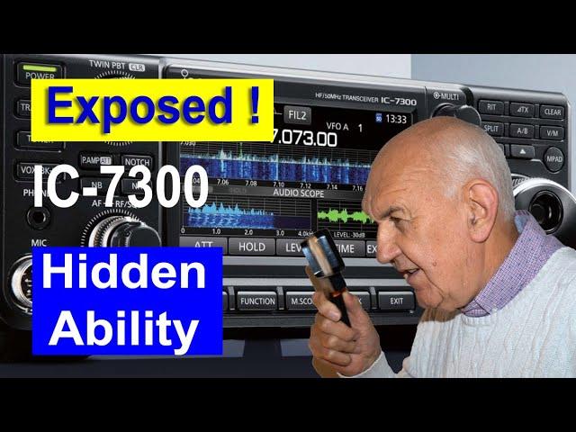 Icom IC 7300 Hidden Ability - Check this Out! | Ham Radio