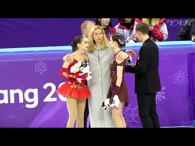 2018 OWG, Ladies, Soohorang Ceremony (FANCAM)