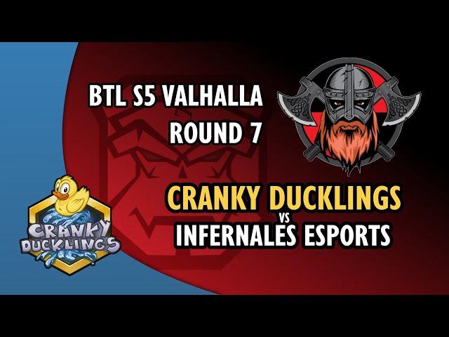 CranKy Ducklings vs InFernales eSports - BTL Valhalla: Season 5 - Round 7 | StarCraft 2 Team League
