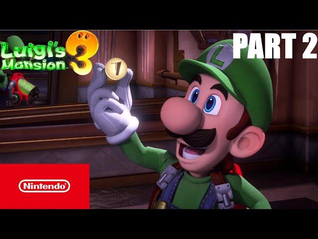 Luigi's Mansion 3: Walkthrough Gameplay Part 2 (No Commentary)