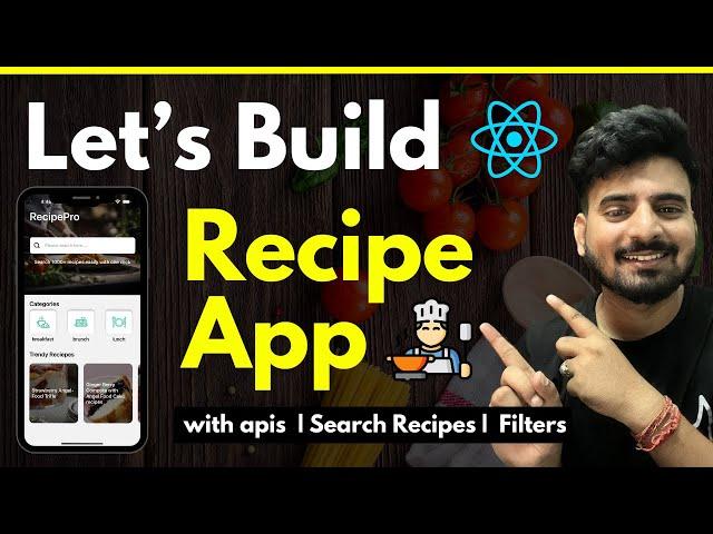  Let's Build Recipe App in React Native  | Engineer Codewala