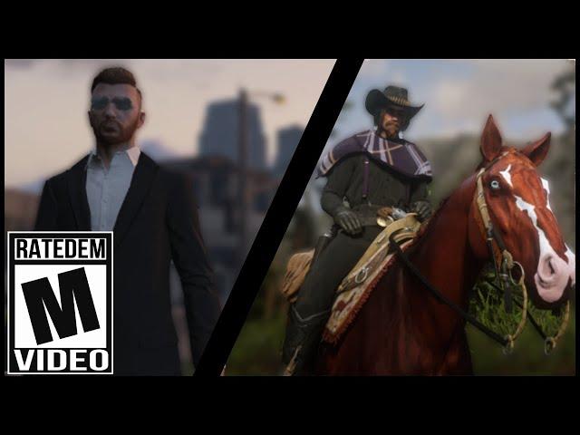 Grand Theft Auto Online vs Red Dead Online | RatedEm